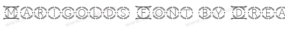 Marigolds Font by Dreamink (7NTypes)字体转换